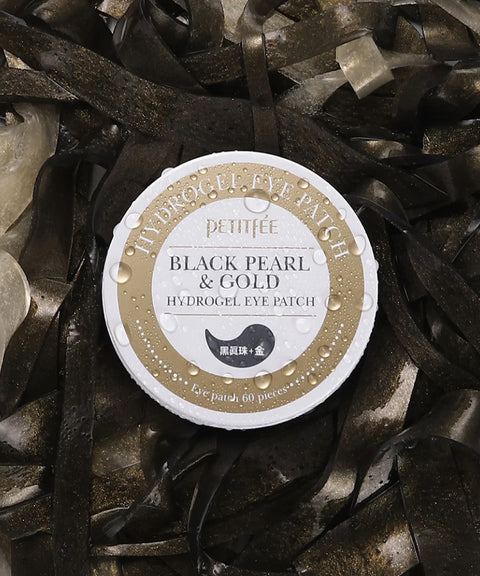 Black Pearl & Gold Hydrogel Eye Patch